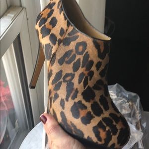 Brand New Nine West Animal Print Bootie